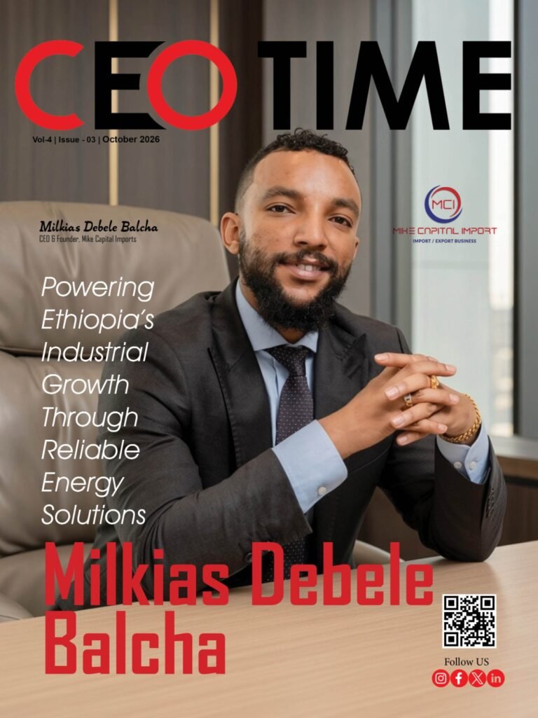 Milkias Debele Balcha thumbnail CEO TIME